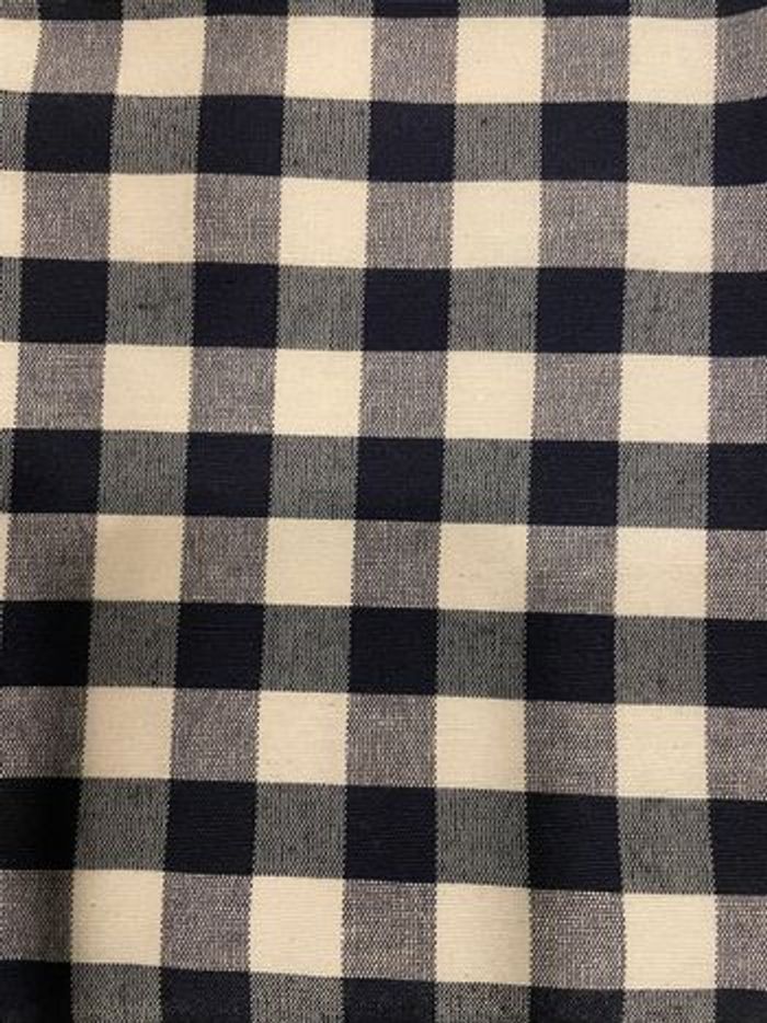 Sac à tarte vichy bleu marine - photo numéro 5