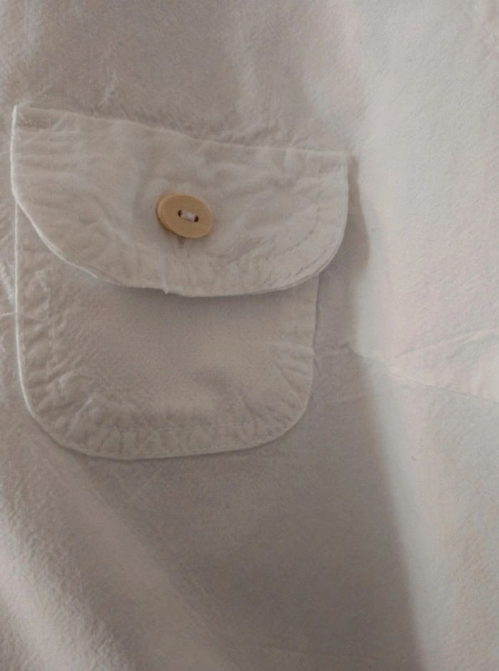 Chemise Blanc du Nil t.40 100% coton - photo numéro 4