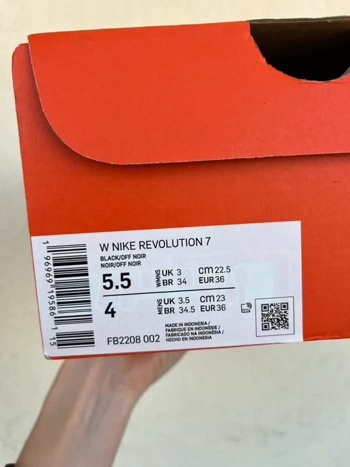 Nike revolution 7 noires - photo numéro 5