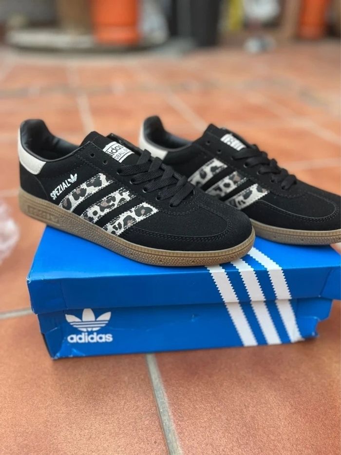 Adidas Handball Spezial Léopard Noir 44.5 - photo numéro 2