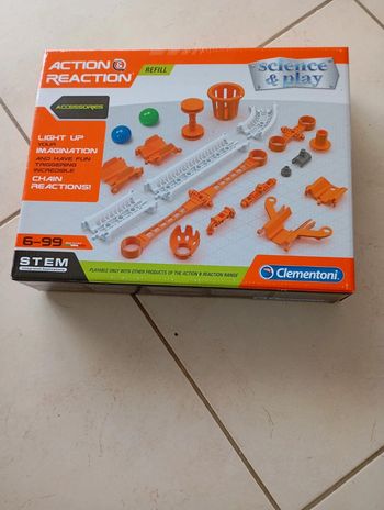 Jeu action et réaction refill science et play neuf