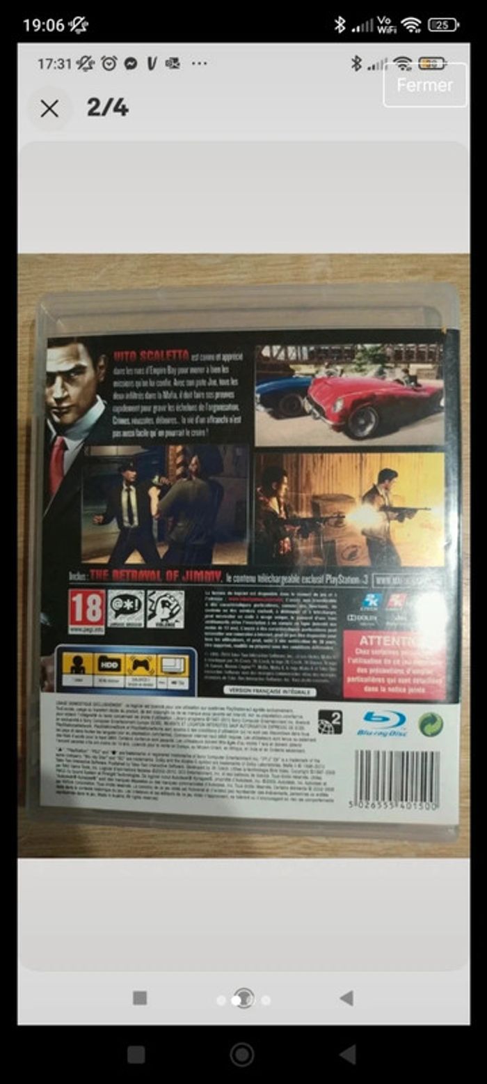 Mafia 2 ps3 - photo numéro 2