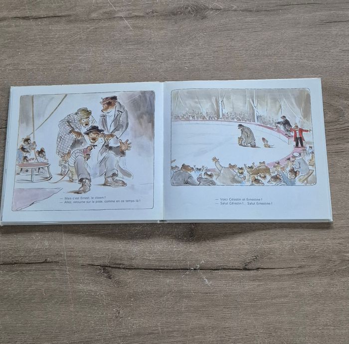 Livre Ernest et Célestine au cirque - photo numéro 7