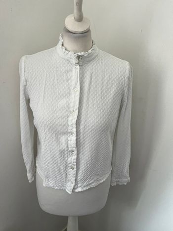 Chemisier blanc bizzbee XS