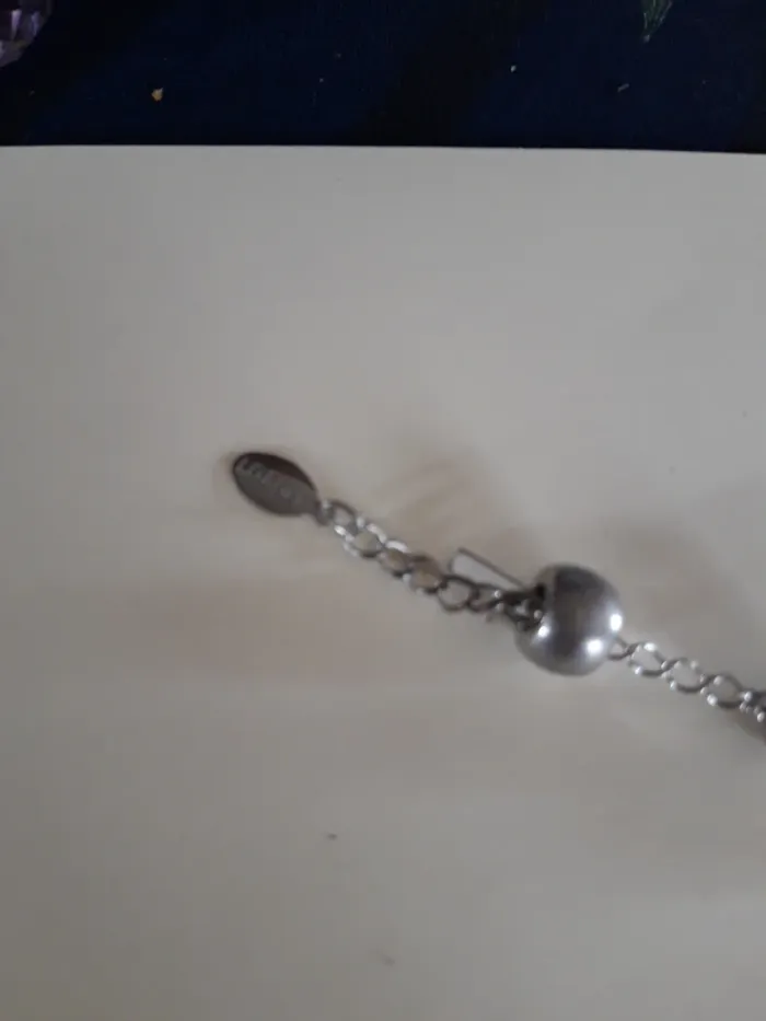 Joli bracelet boules argentées - photo numéro 5