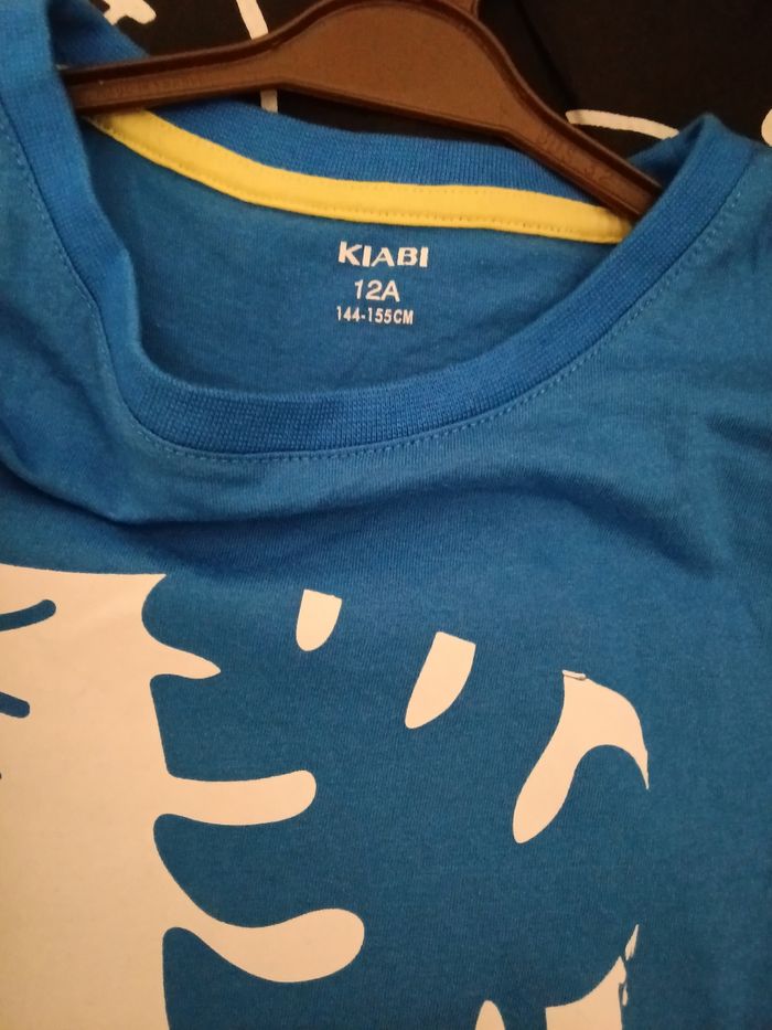 Tee-shirt Kiabi bleu et multicolore - photo numéro 3