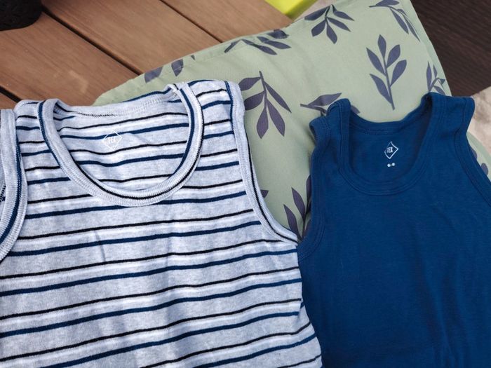 Débardeur bleu été - photo numéro 2