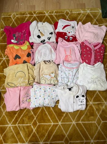 Lot de pyjamas bébé 3 mois