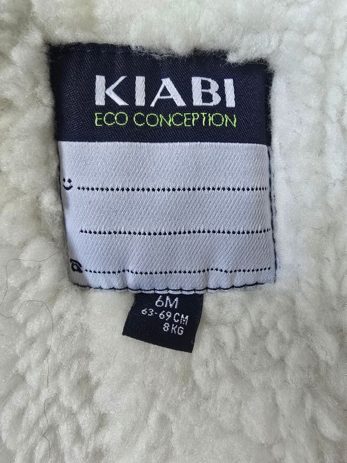 NEUF (non porté)🏷 😍🤩💙 superbe manteau chaud 6 mois garçon 😍🤩💙 - photo numéro 8