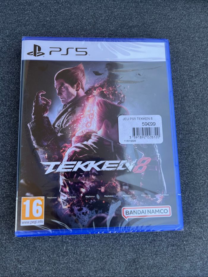 Jeu ps5 tekken 8