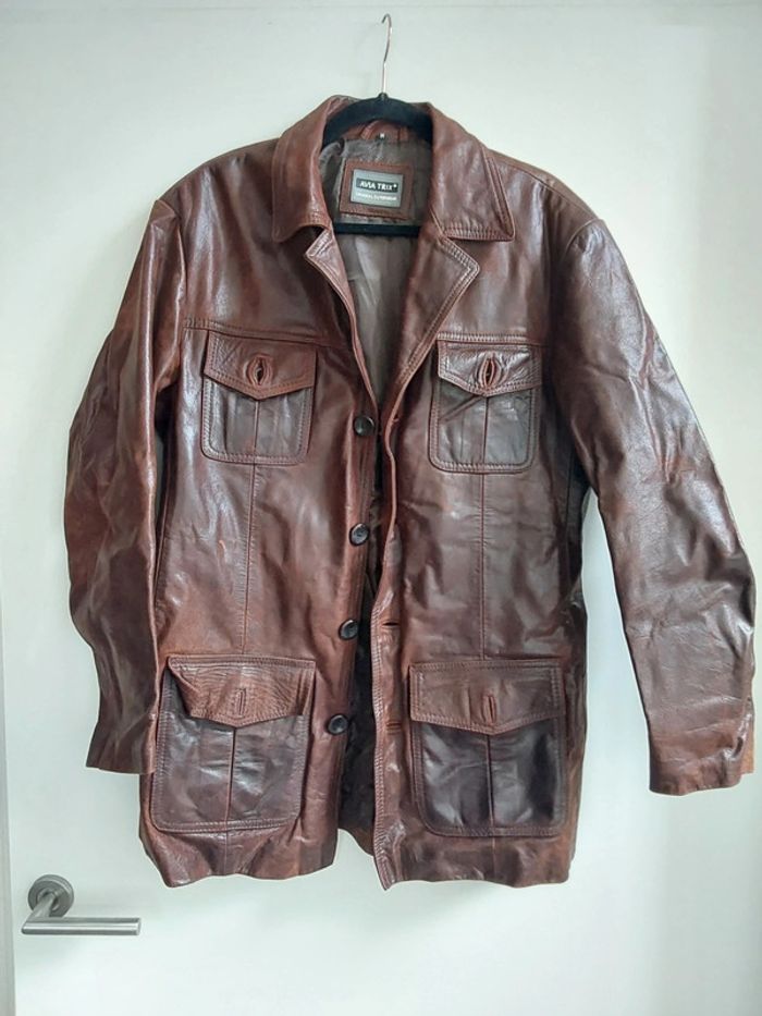 Veste cuir vintage Avia Trix