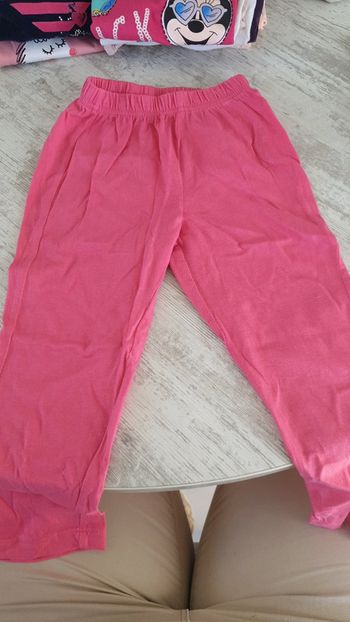 Pantalon léger rose tissaia 3 ans
