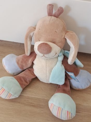 Peluche chien 30 cm Nattou