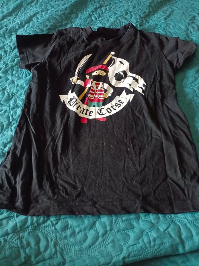 T-shirt  garçon pirate Corse - photo numéro 2