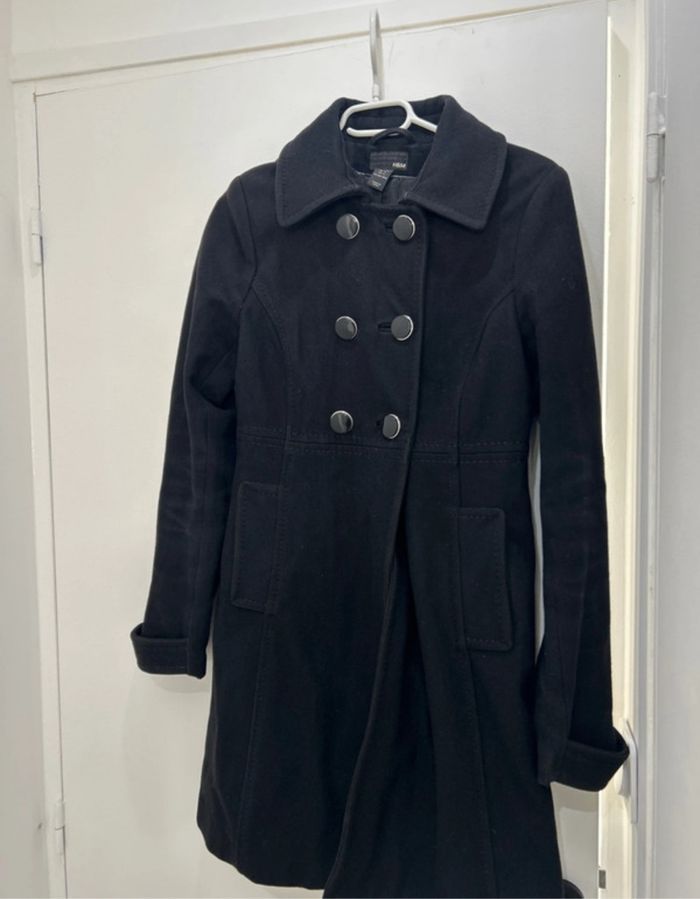 Manteau H&M taille XS Noir - photo numéro 3