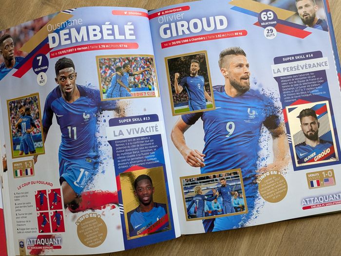 Album Spécial Panini Carrefour 2018 Fiers d'être Bleus - photo numéro 3