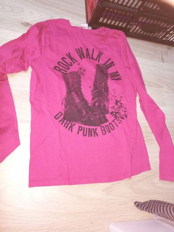 T shirt manche longue rock 14A