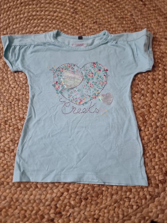 Tee-shirt manches courtes 5 ans creeks