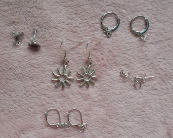 Boucles d'oreilles soleil