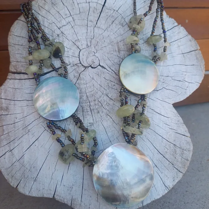 Collier vintage bohème - photo numéro 2