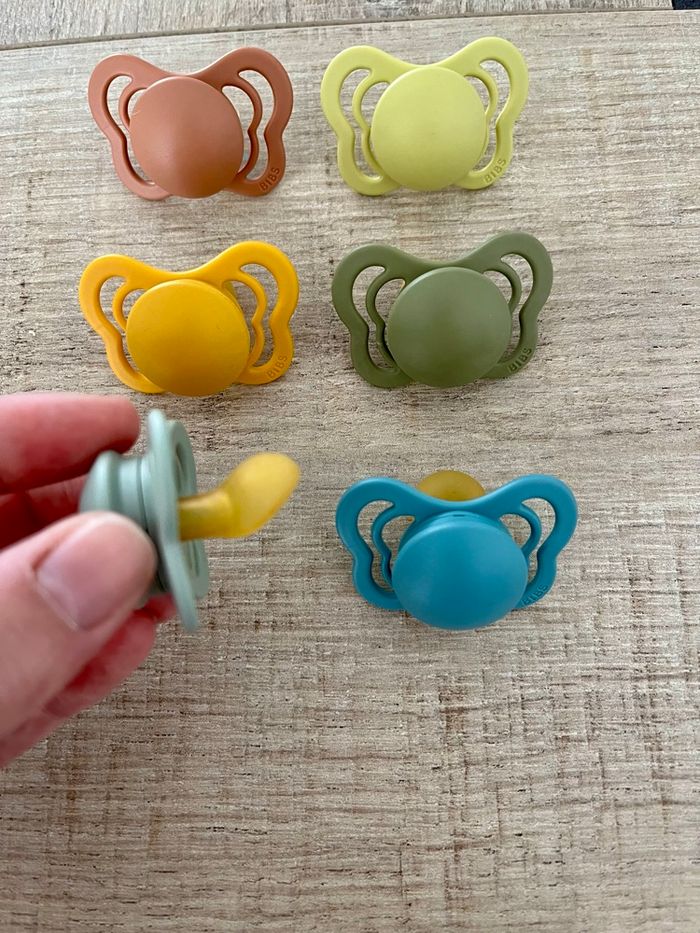 6 tétines anatomiques BIBS - photo numéro 2
