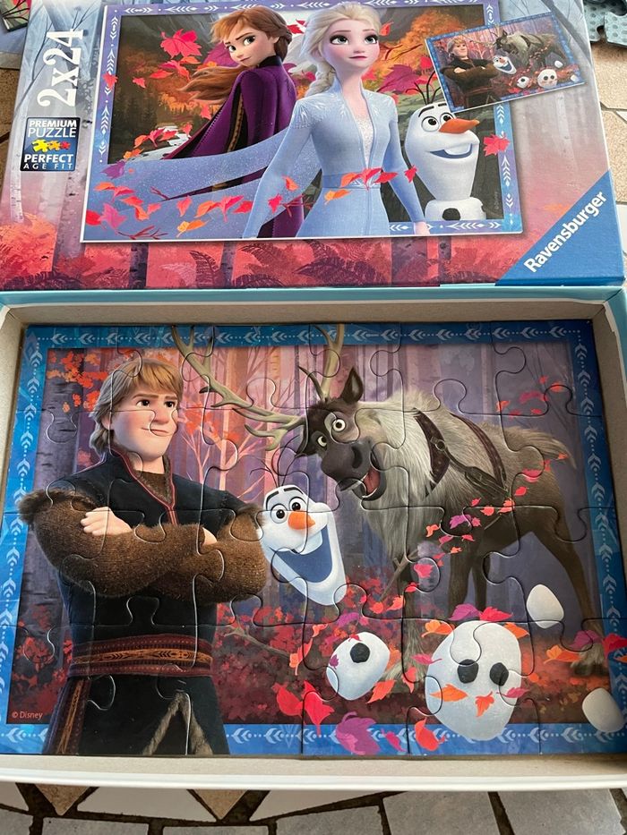 Puzzles reine des neiges