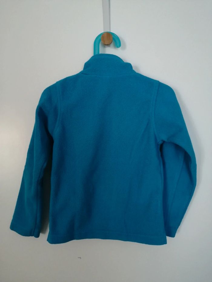 Gilet zippé polaire 6 ans Turquoise - photo numéro 2