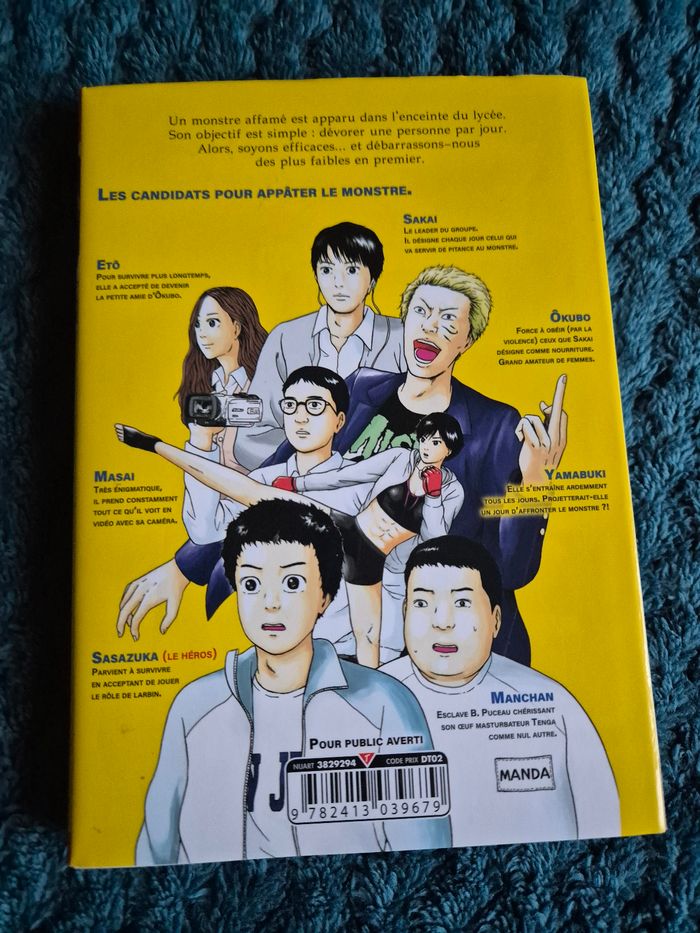Livre manga titre Who's next ? - photo numéro 2