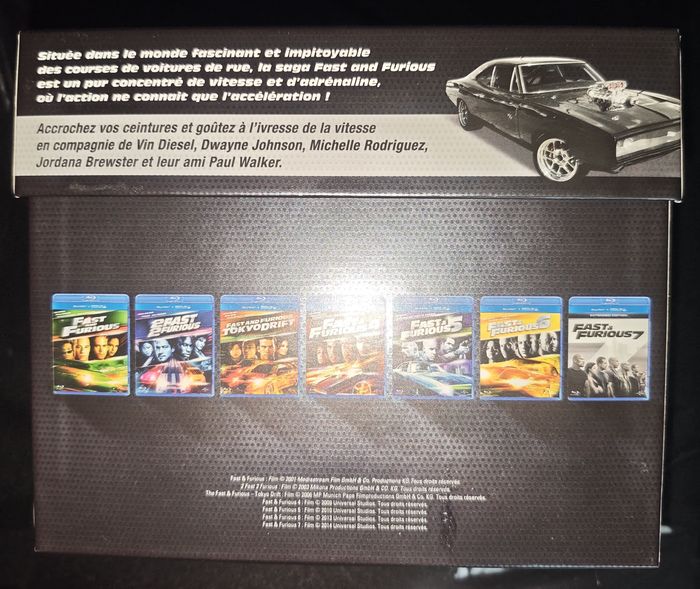 Bluray Fast & Furious 1 à 8 - photo numéro 3