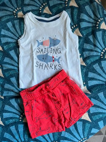 Ensemble short + débardeur