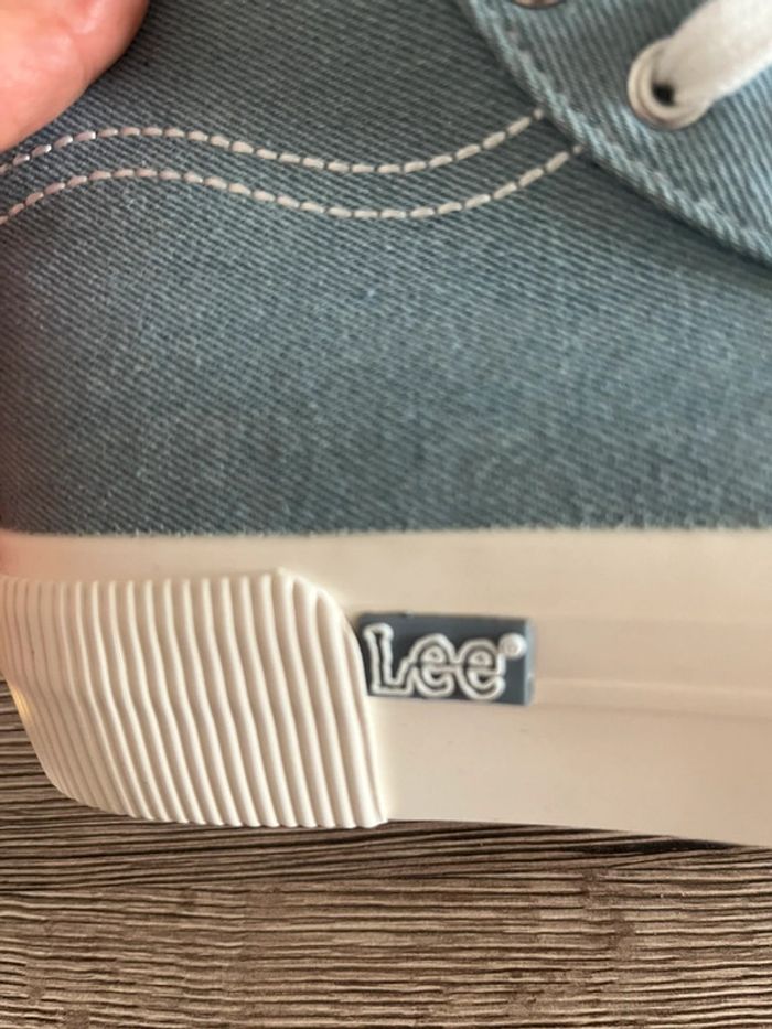 Baskets montantes Lee 37 – bleu jean clair neuves rentrée - photo numéro 7
