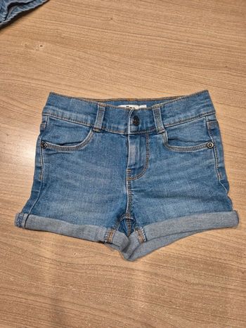 Short en jean
