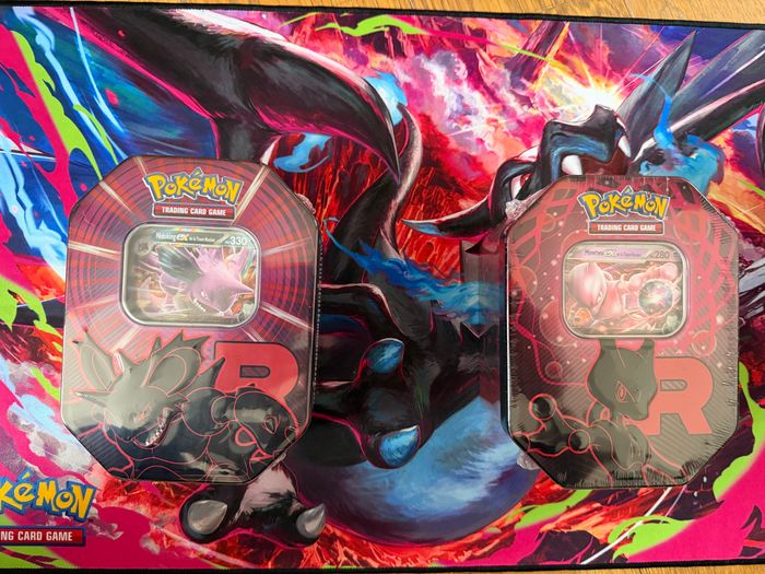 Lot de 2 Pokebox de la team rocket FR neuve scellé