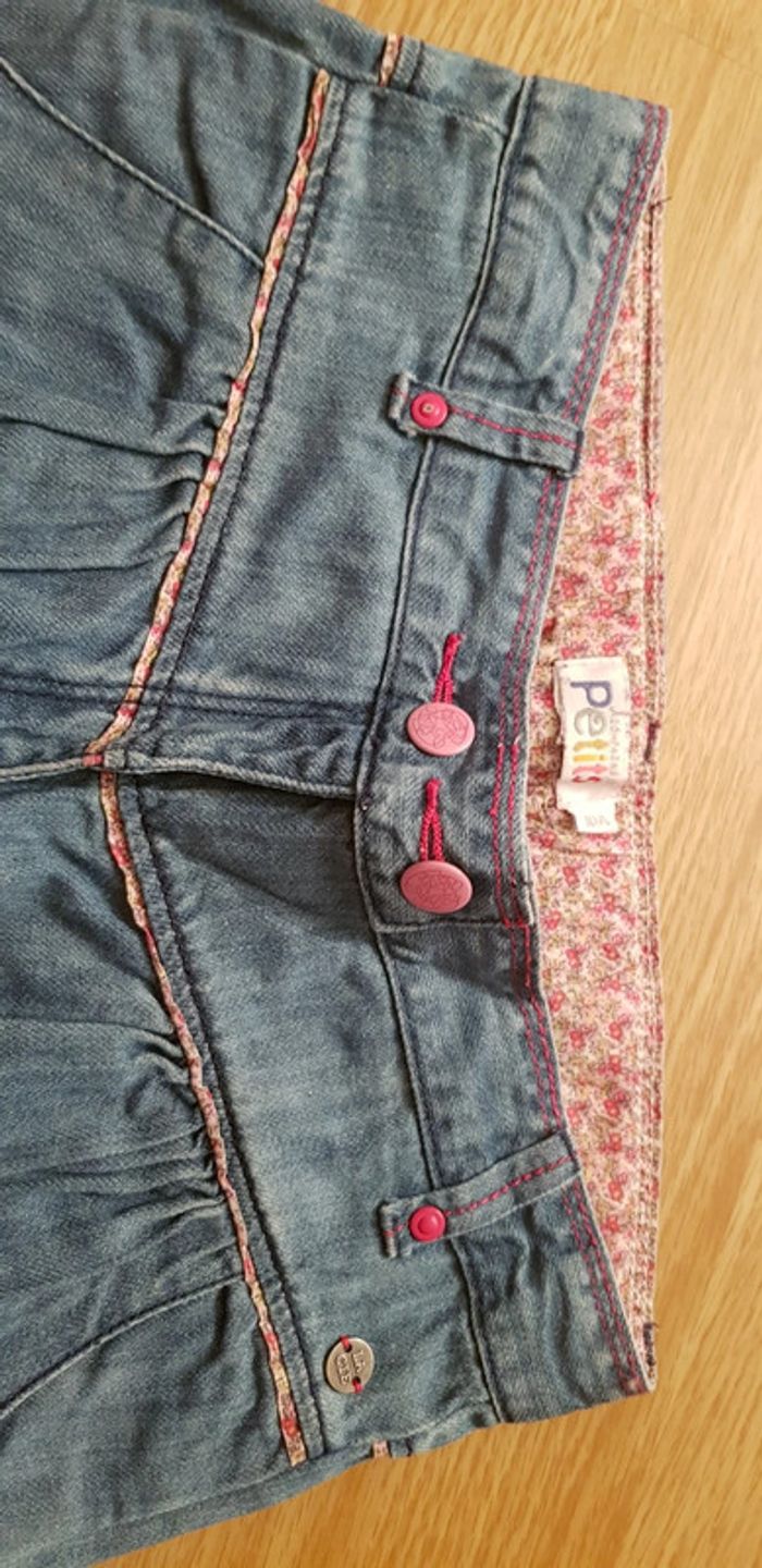 Pantalon jean bleu fille La Compagnie des Petits 10 ans - photo numéro 3