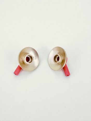 Lego Accessoires : instrument de musique, lot de 2 Cymbales du Nouvel An Chinois - NEUF