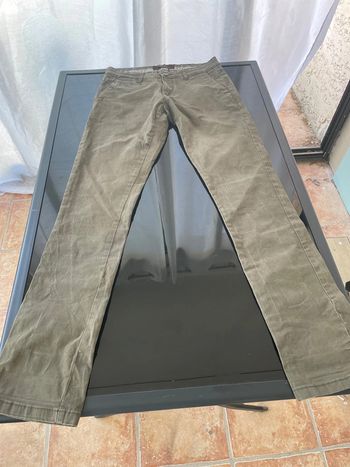 Pantalon kaki de la marque Zara Man en taille 36