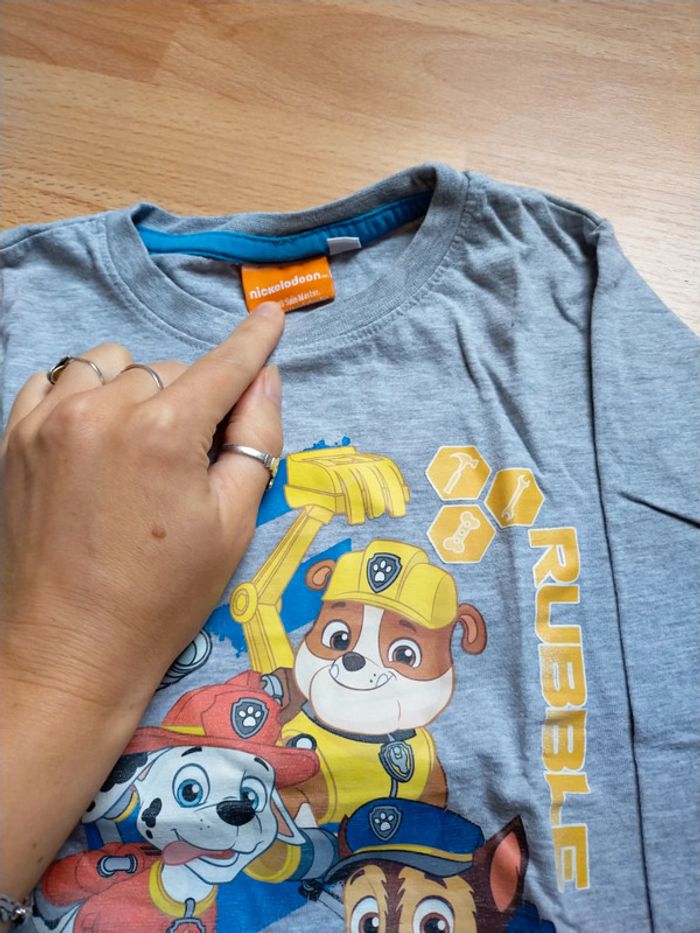 Lot 2 t-shirts manches longues - photo numéro 4