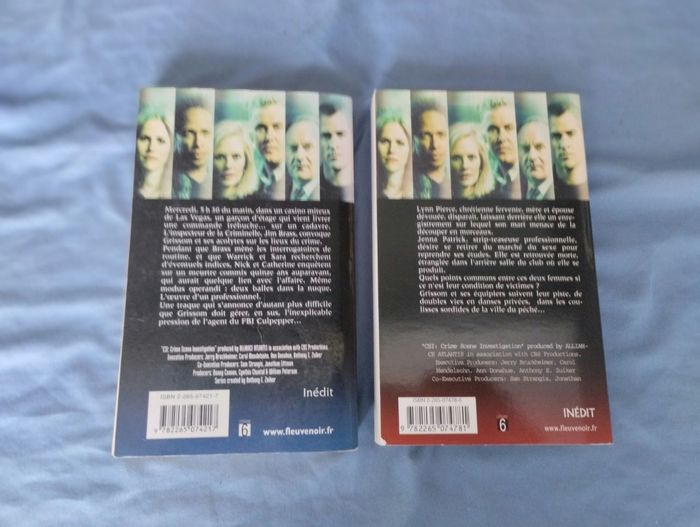 Lot de 2 livres Les experts - photo numéro 2