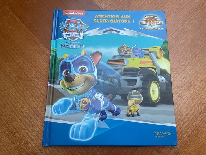 Livre pat patrouille attention aux super chatons