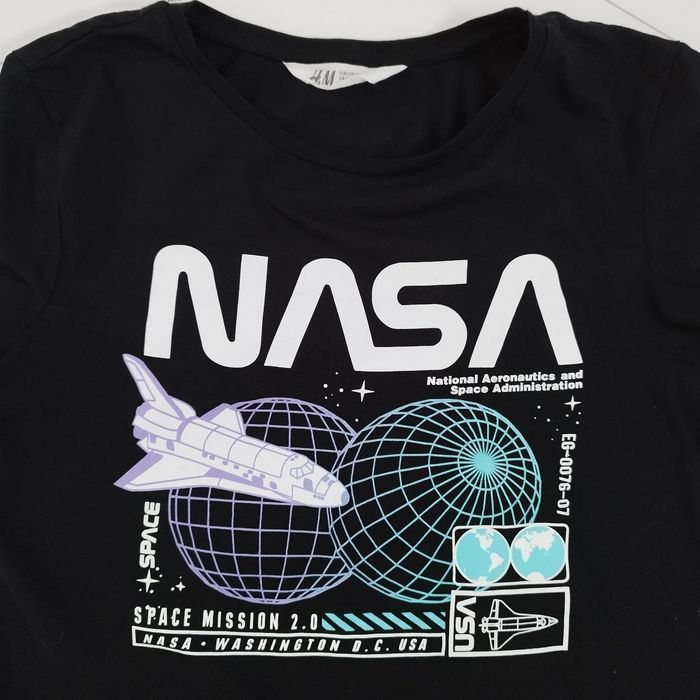 Tee shirt noir NASA - photo numéro 2