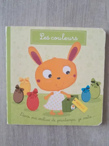 Livre cartonné bébé les couleurs