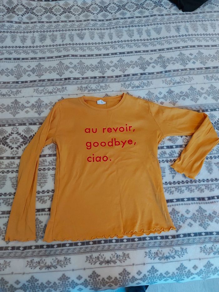 Tee shirt manches longues zara 10 ans
