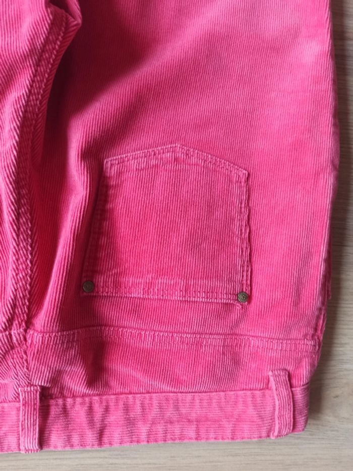 Pantalon en velours rose Petit bateau 12 ans 150 cm - photo numéro 5