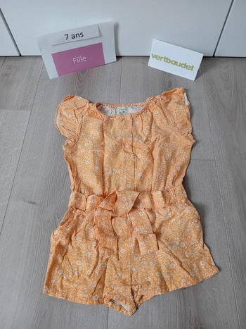 Combishort fille 7 ans Vertbaudet