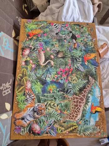 Puzzle 1000 peices évasion exotique