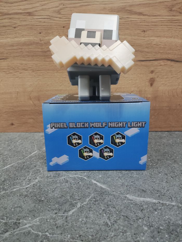 Wolf Night Light Pixel Block Led RGB - photo numéro 10
