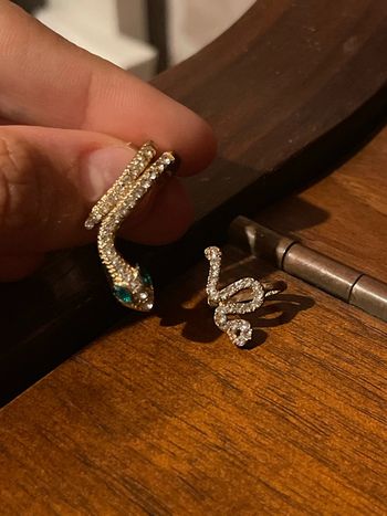 Boucles d’oreilles serpents