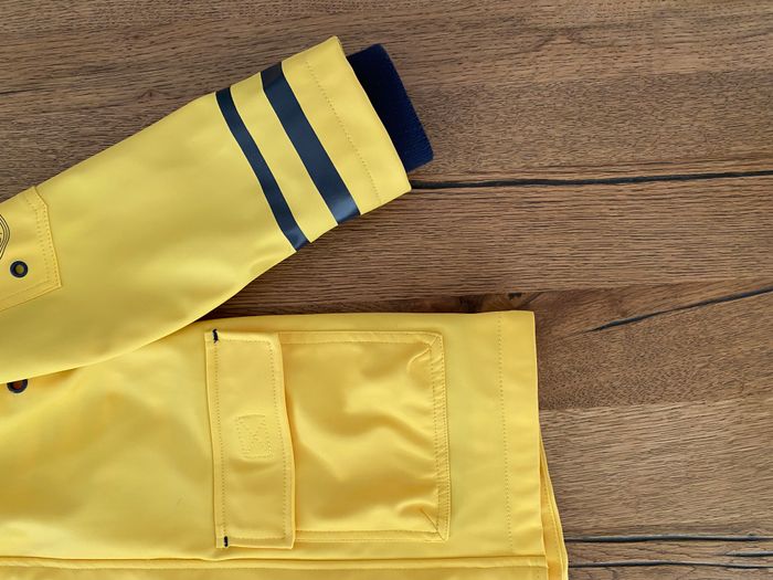Imperméable marin jaune Sergent Major - 6 ans (comme neuf) - photo numéro 4