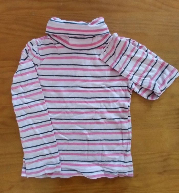 Sous pull fille 3 ans Kiss Melody girl