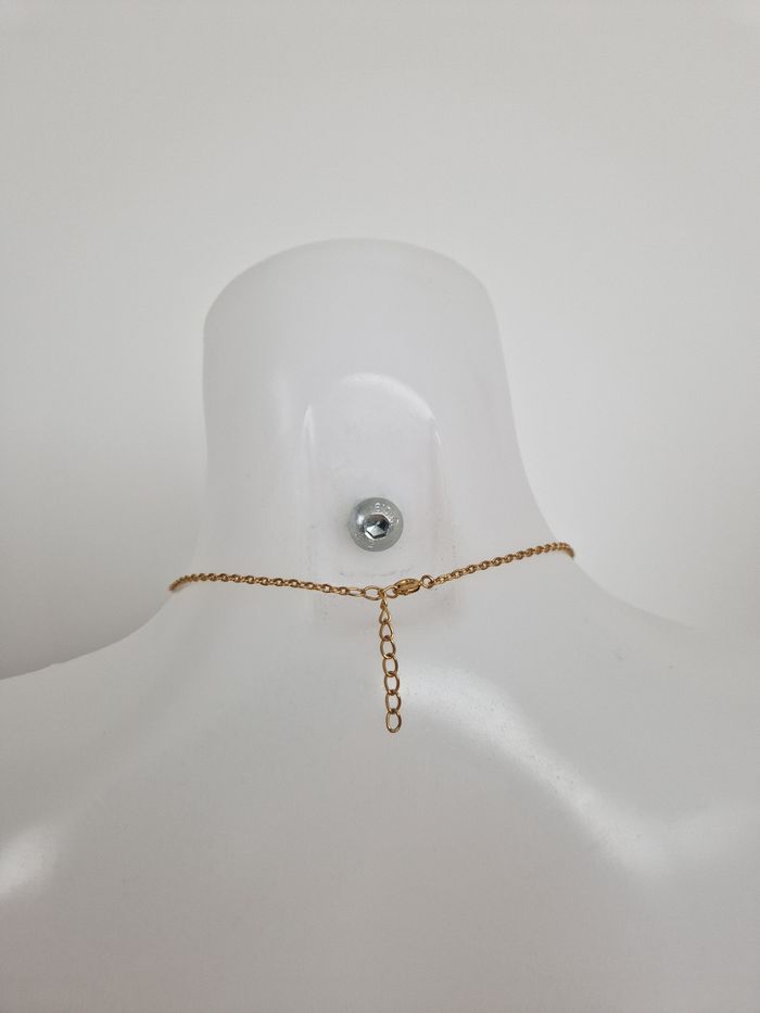 Collier doré prénom Anne - photo numéro 4